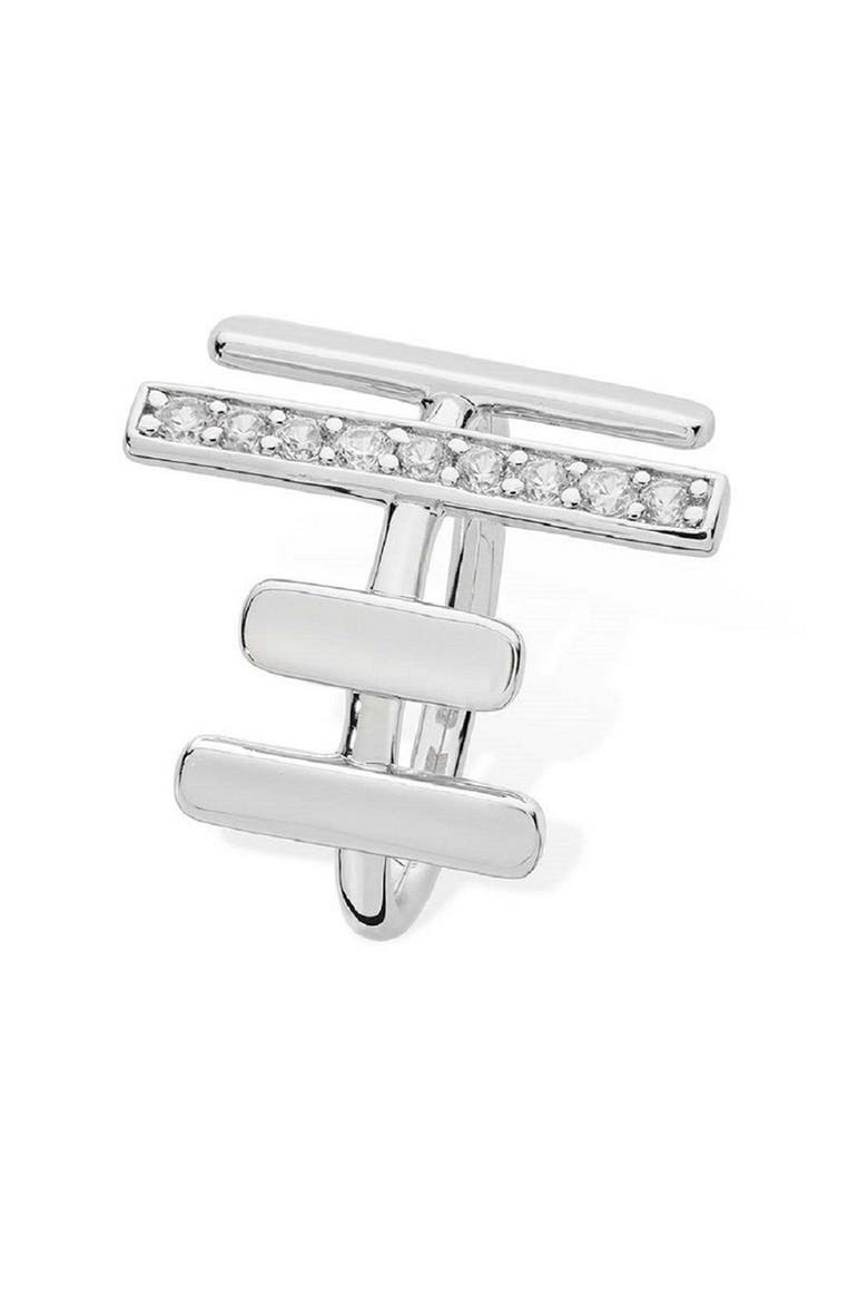 Quad Key Ring, Main, color, Sterling Silver