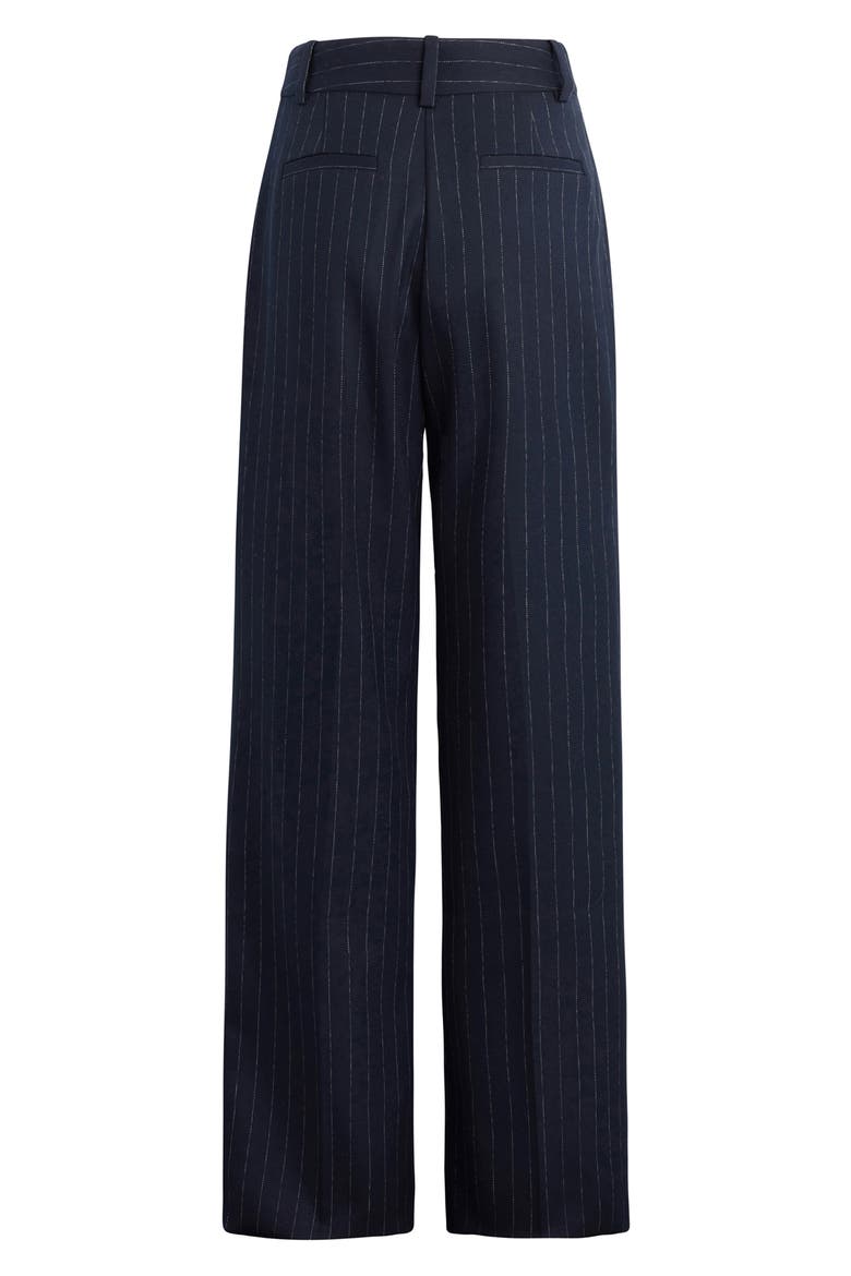 The Favorite Pinstripe Pants, Alternate, color, NAVY PINSTRIPE