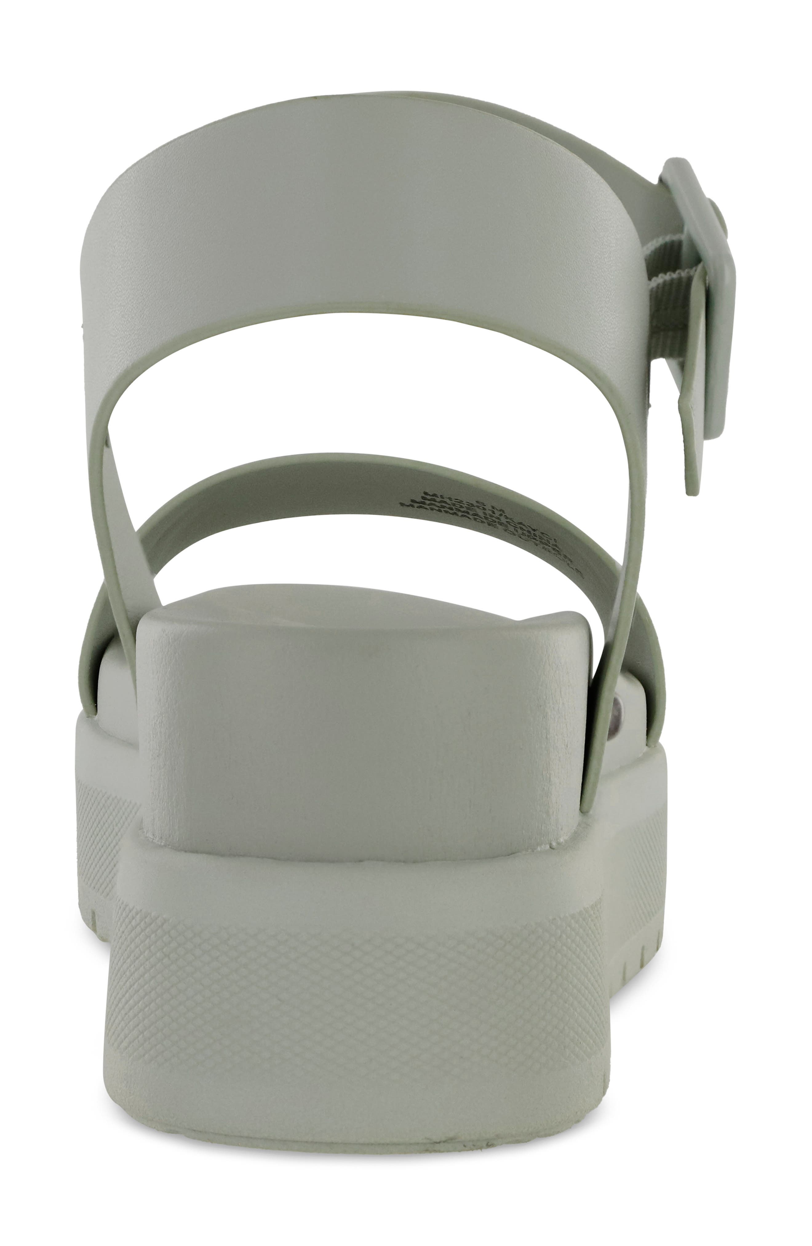 Kayci Platform Sandal, Alternate, color, SAGE BURNI