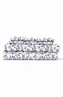 HOMESPUN Premium Ultra Burst of Vines Pattern 4-Piece Bed Sheets Set