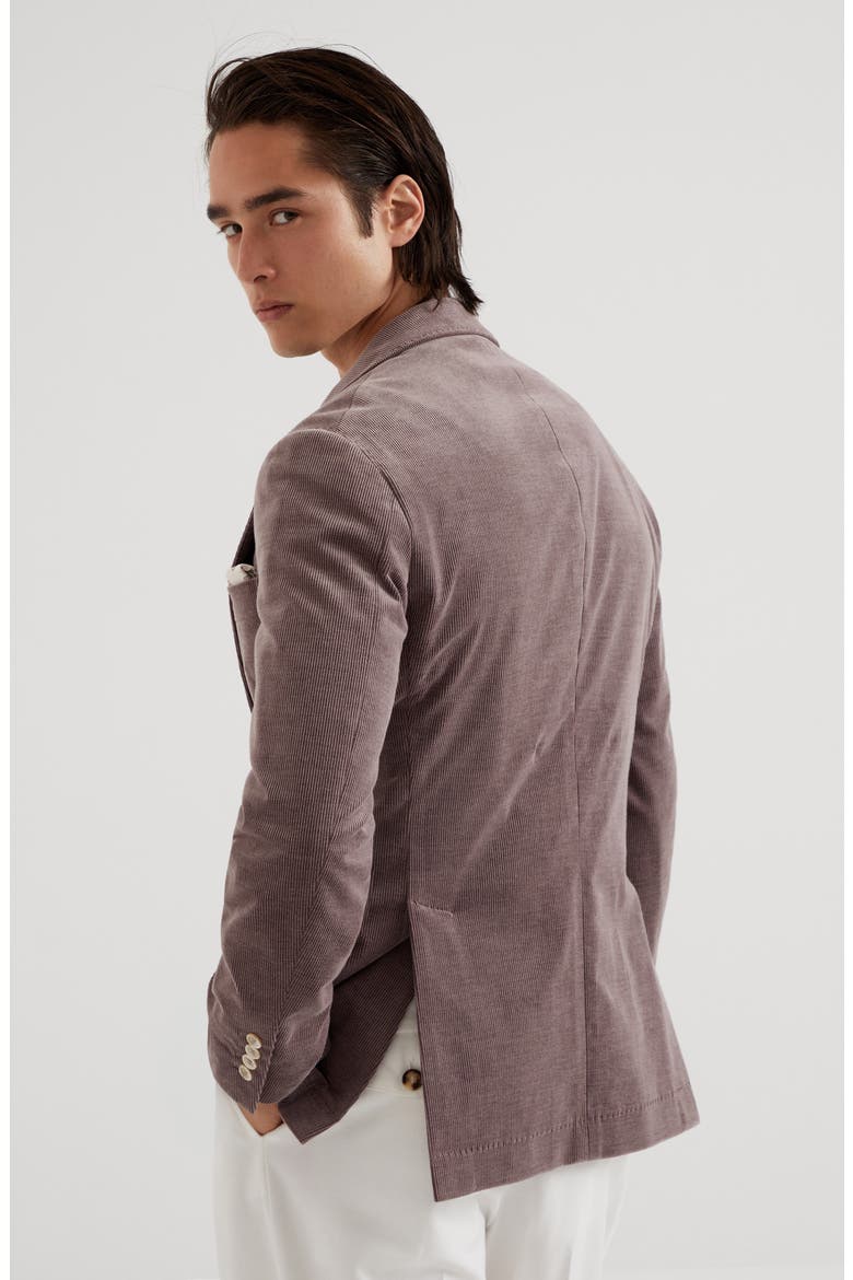 Deconstructed Cavallo blazer, Alternate, color, Light Purple
