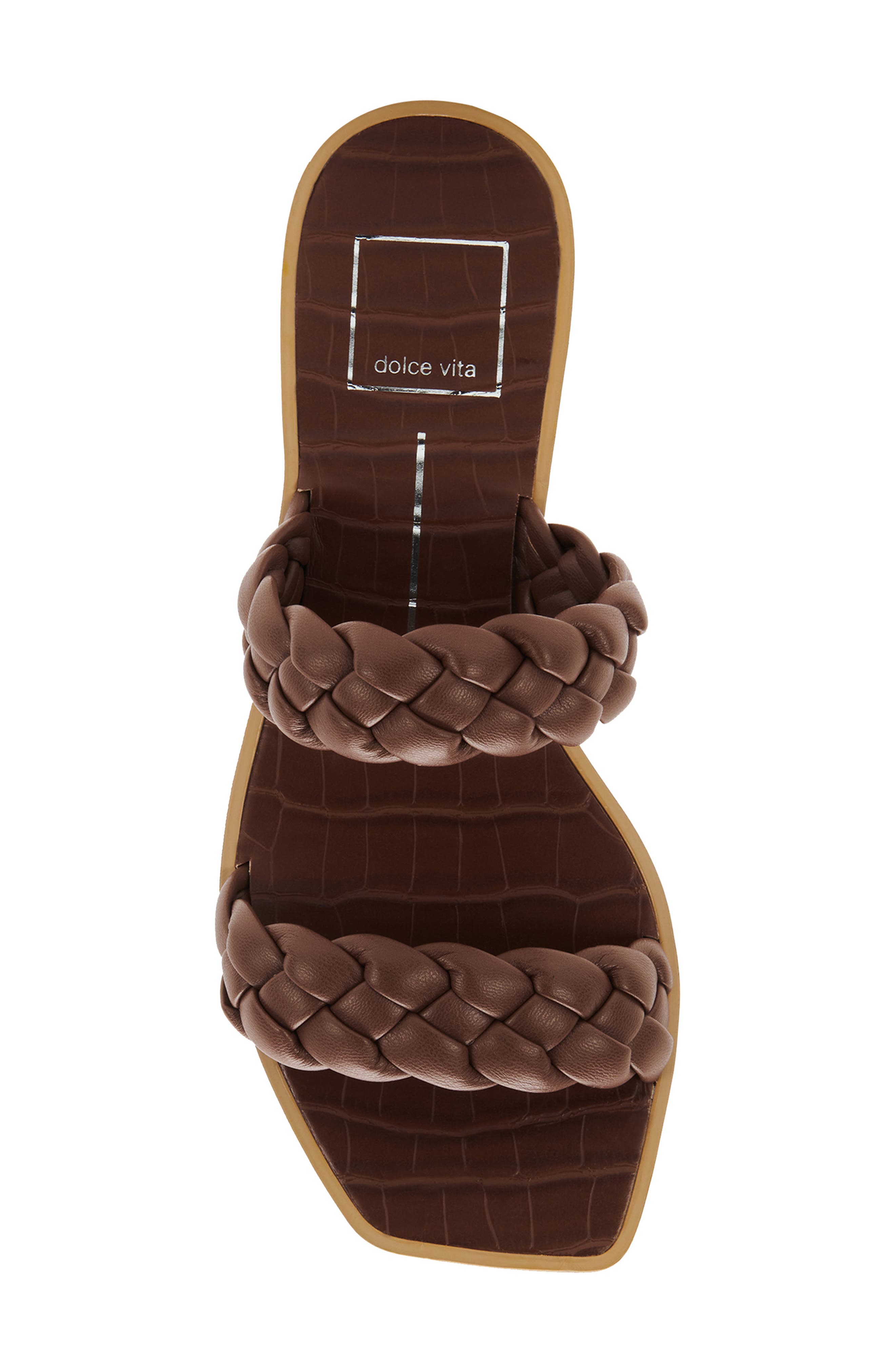 Indy Slide Sandal, Alternate, color, ESPRESSO STELLA