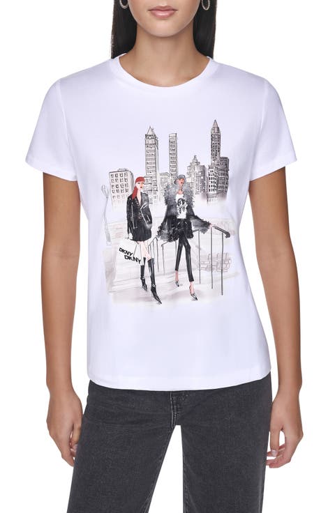 Central Park Steps Graphic T-Shirt
