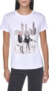 DKNY Central Park Steps Graphic T-Shirt