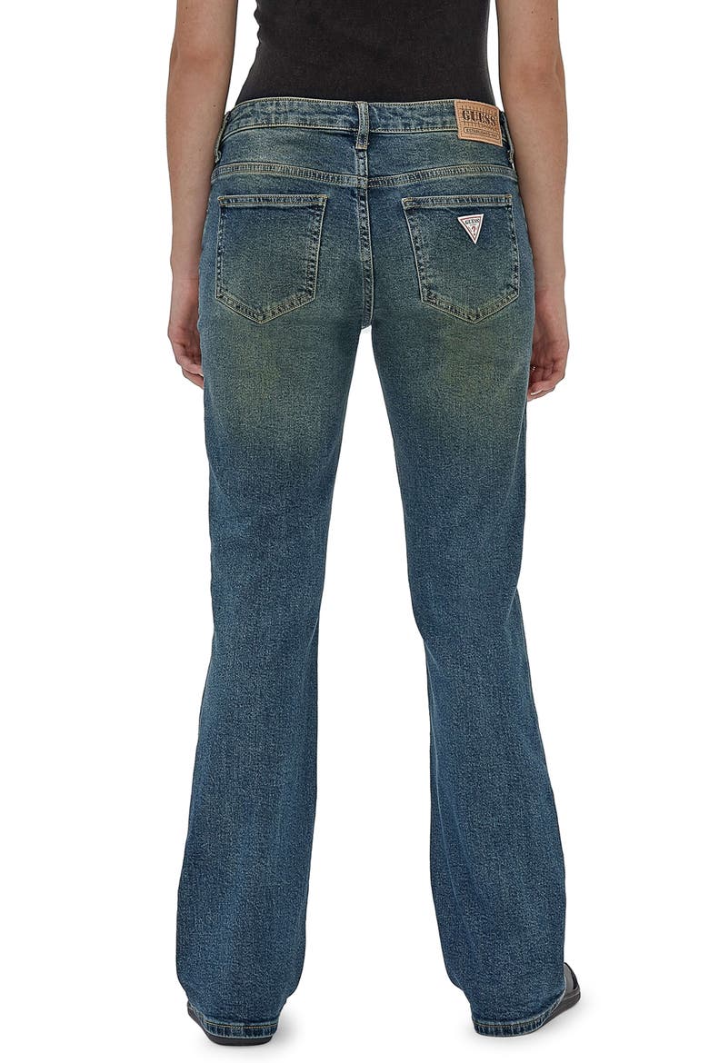Tinted Bootcut Jeans, Alternate, color, BLUE