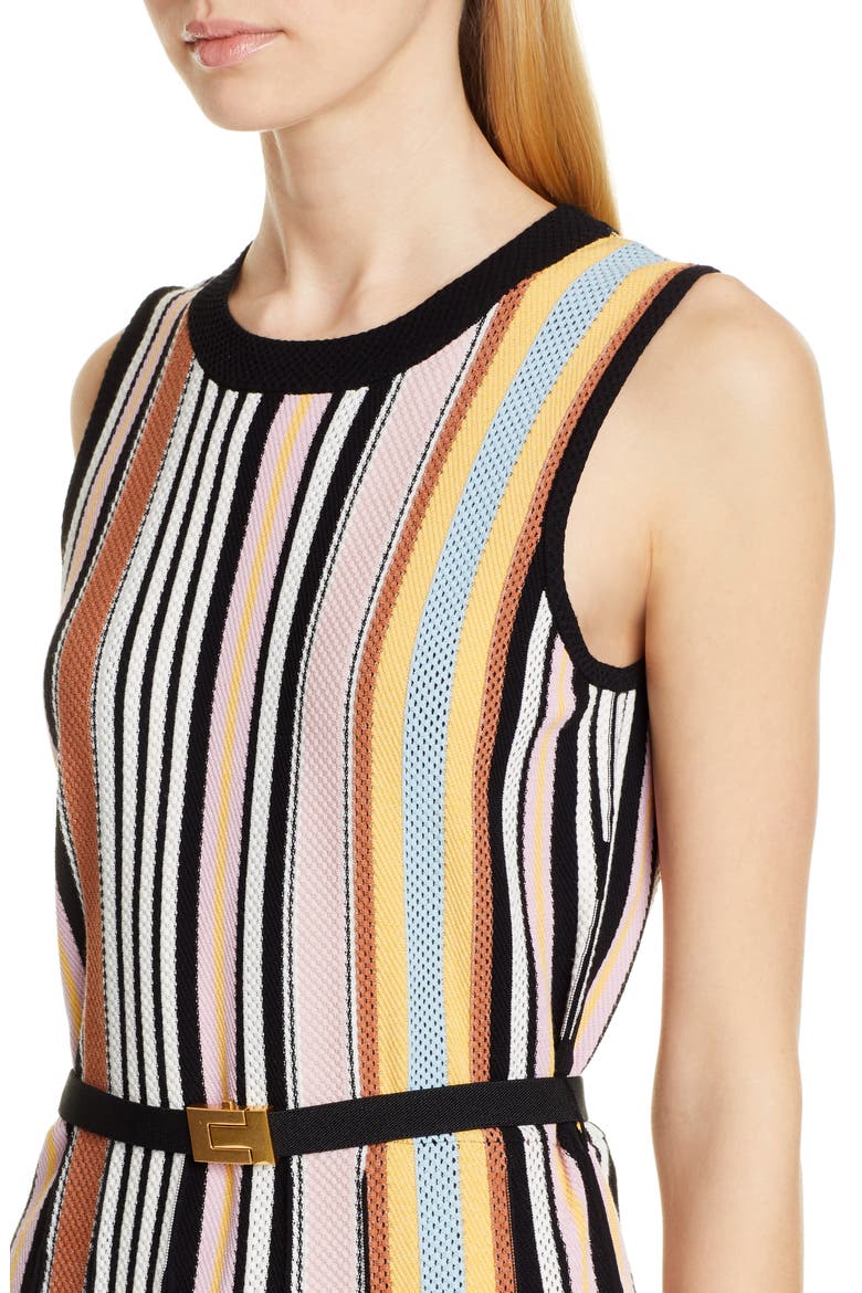 Stripe Sweater Dress, Alternate, color, WEBBING STRIPE