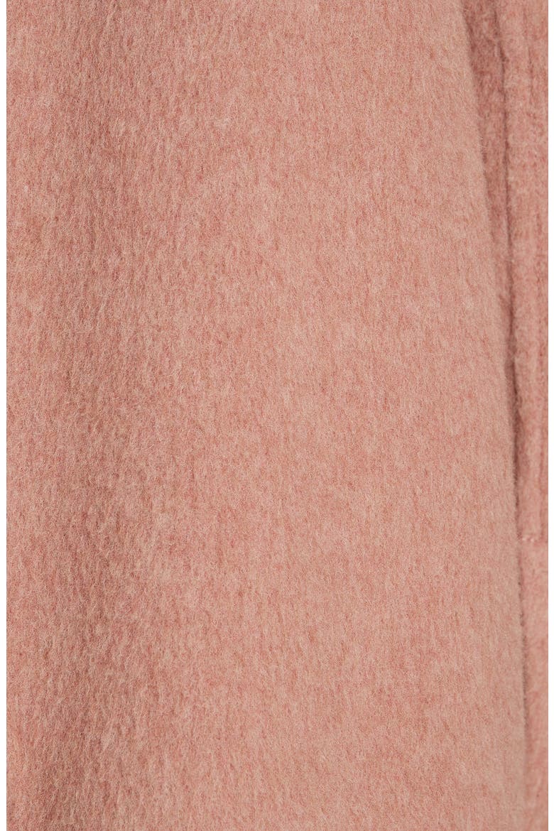 Long Wool Alpaca Blend Coat, Alternate, color, VINTAGE ROSE