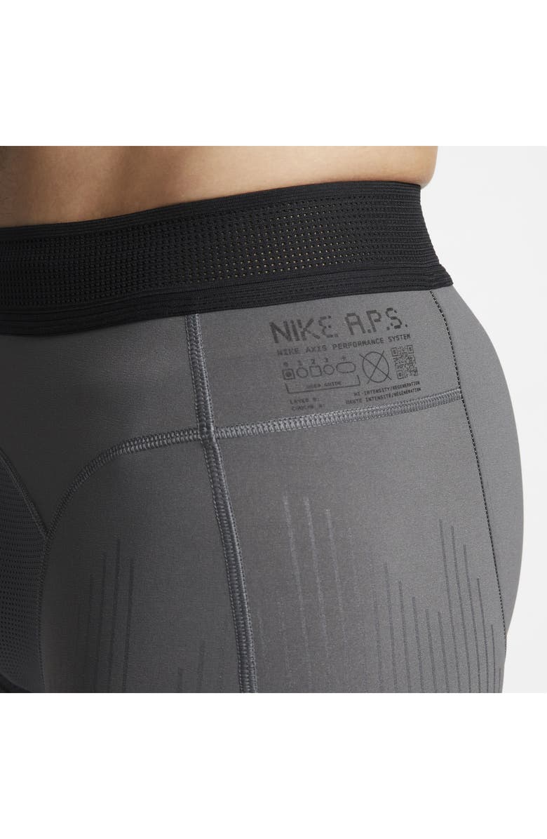 Nike Axis Performance System Dri-FIT ADV Tights, Alternate, color, 068 Irngry/Black
