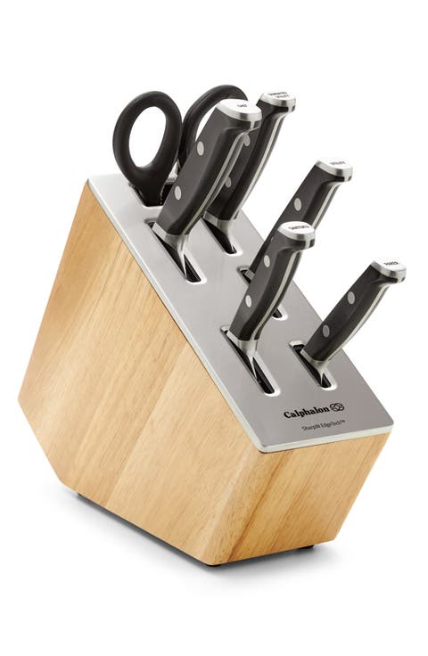 Premier SharpIN Edgetech™ 7-Piece Knife Block Set