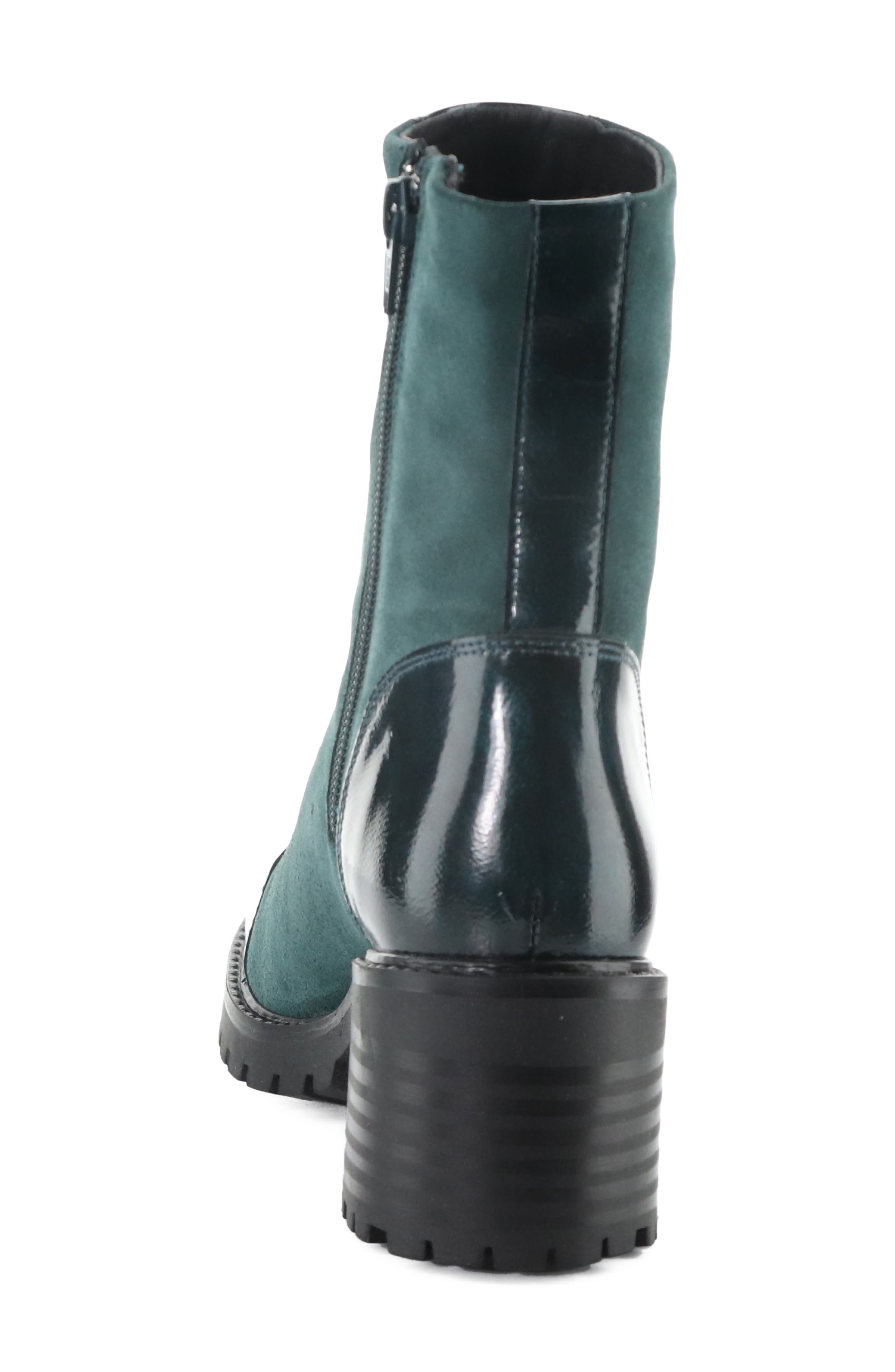 Ingrid Waterproof Bootie, Alternate, color, DK GREEN/ PINE