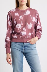 CITY BLUES Classic Print Sweatshirt