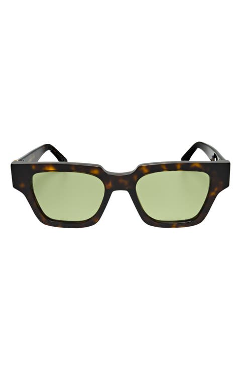 64mm Rectangular Sunglasses