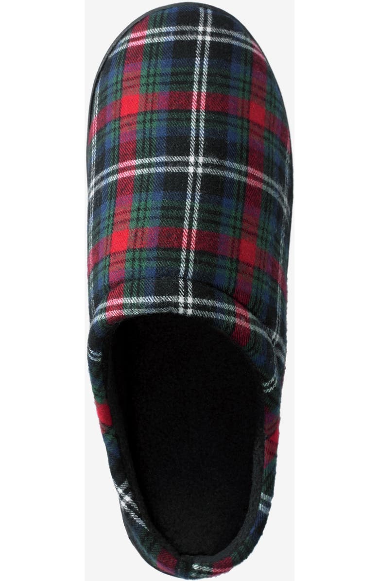 KingSize Fleece Clog Slippers, Alternate, color, Black
