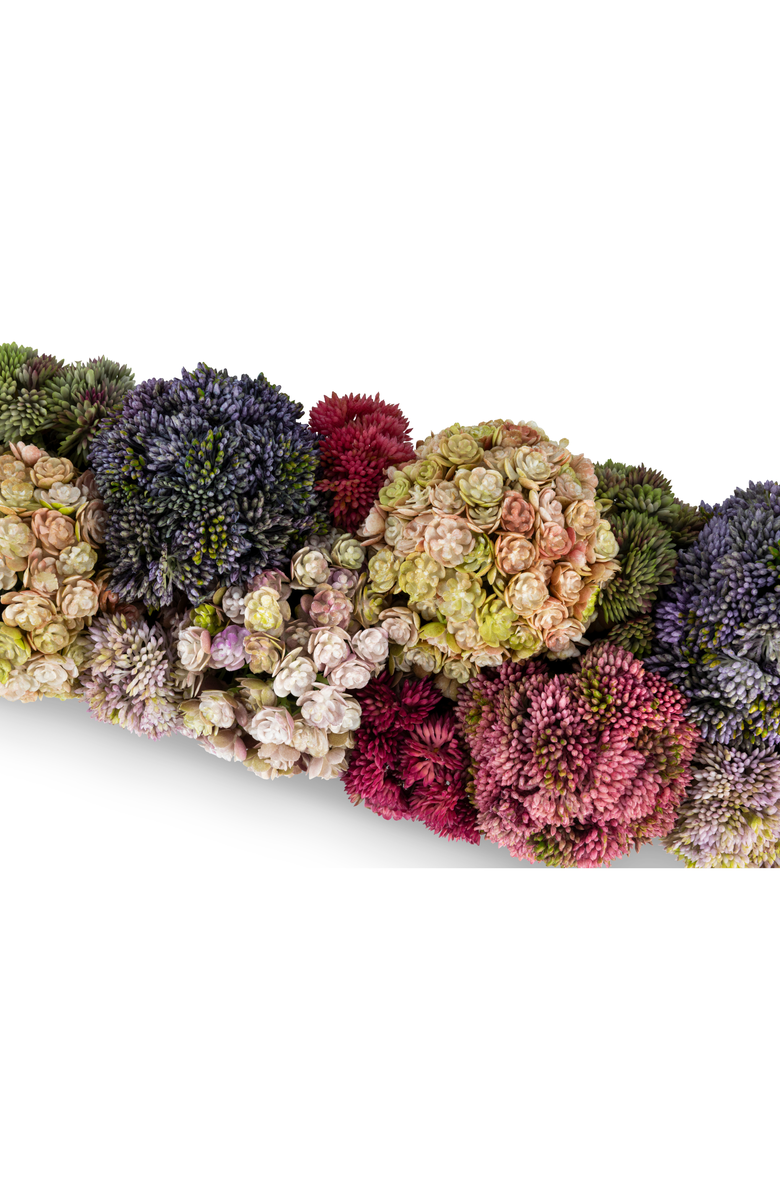 CocoBella Arden Oblong Sedum Arrangement, Alternate, color, Multi-Color