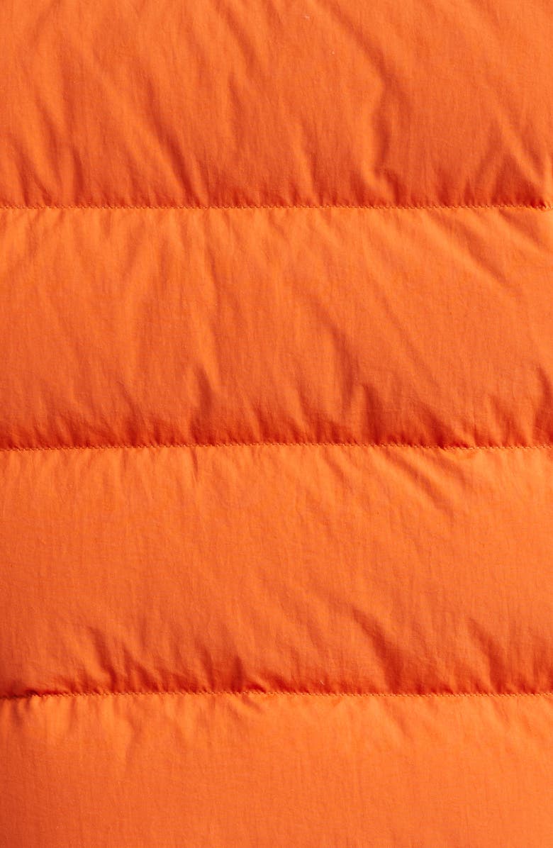 Bode Burlington Down Puffer Jacket, Alternate, color, Orange