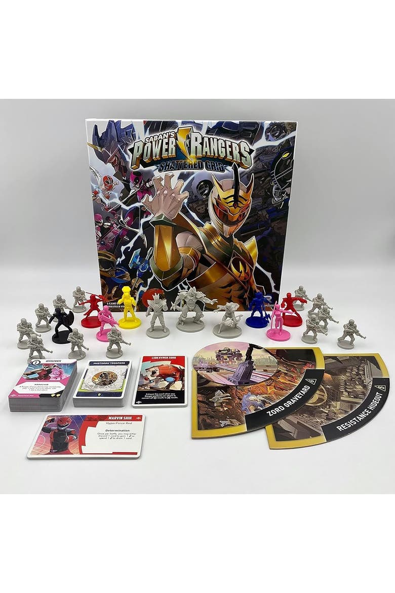 Power Rangers Heroes of The Grid Shattered Grid Expansion, Alternate, color, Multicolored