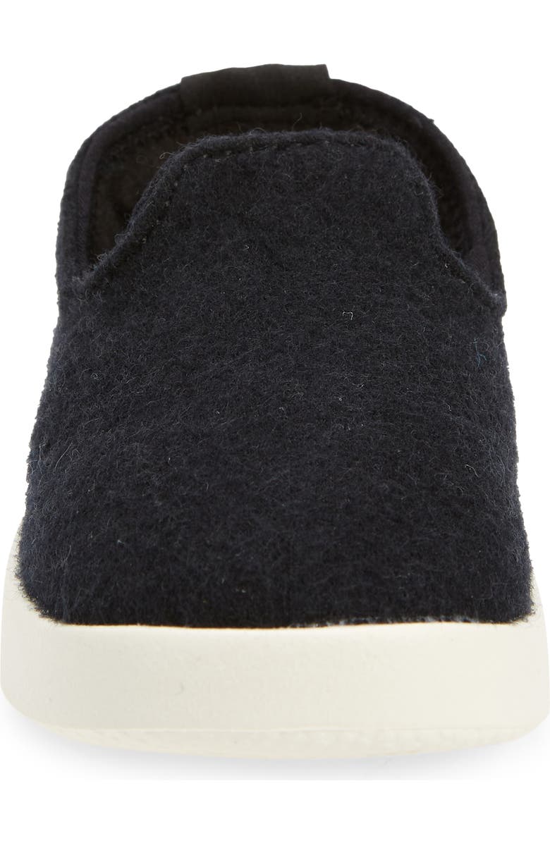 Allbirds Kids' Wool Lounger Slip-On Sneaker, Alternate, color, Natural Black