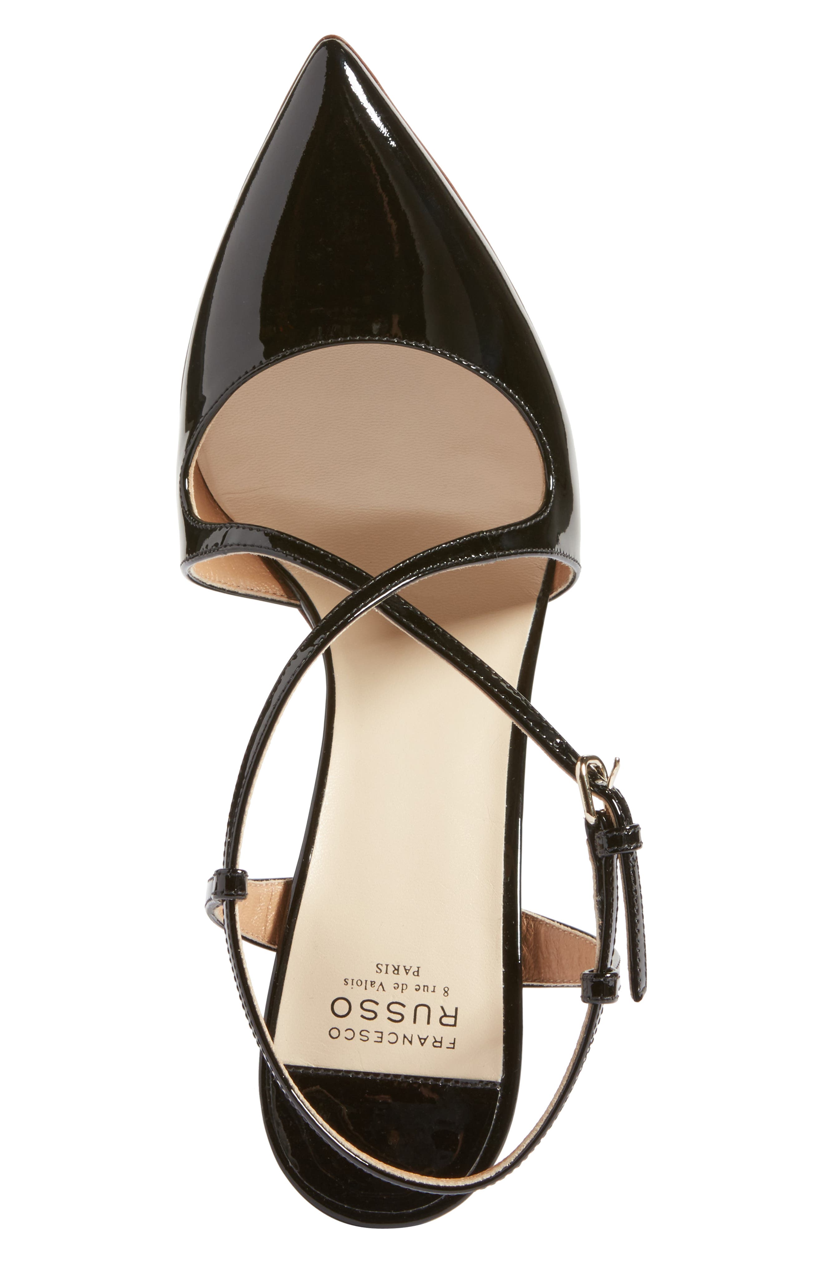 Francesco Russo Criss Cross Pump, Alternate, color, 