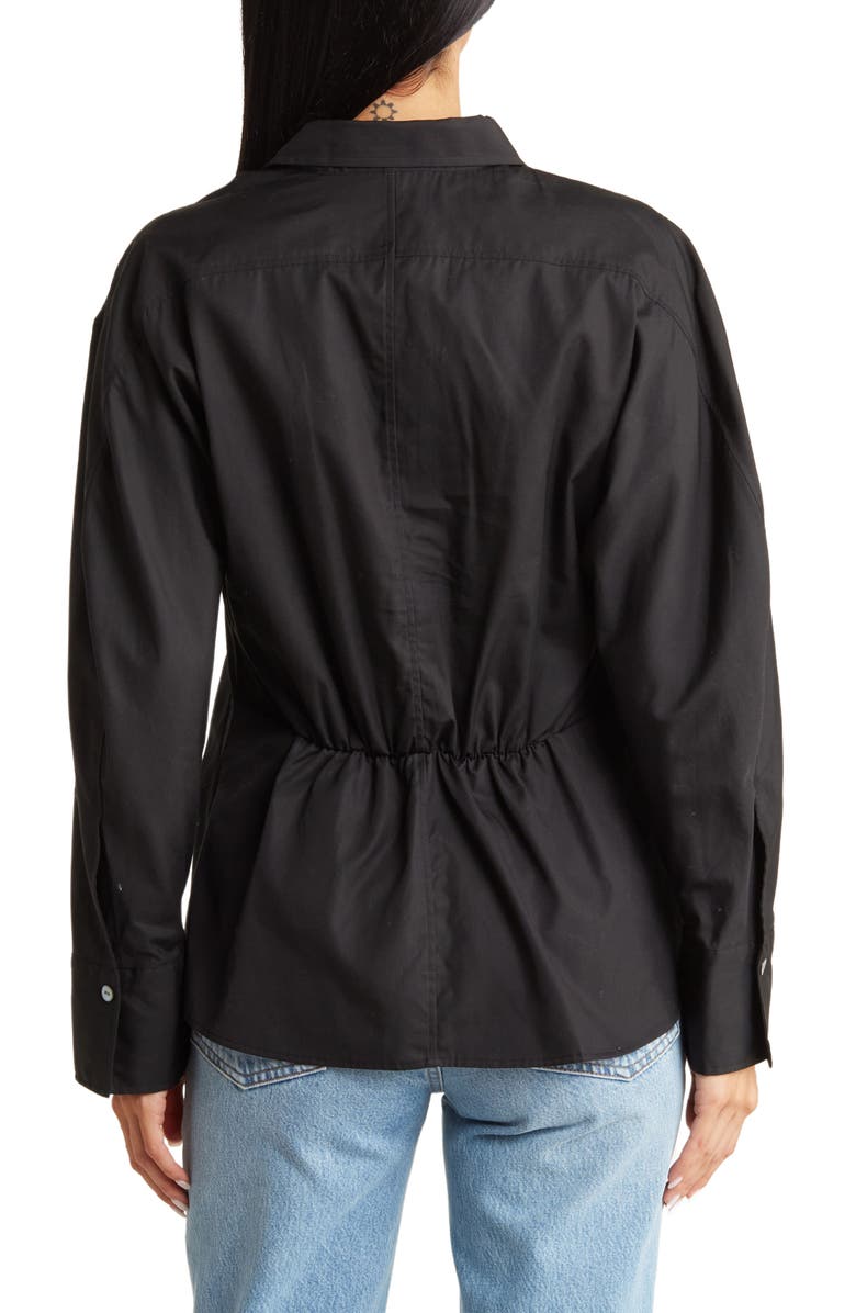 Vince Sculpted Button-Up Shirt, Alternate, color, 