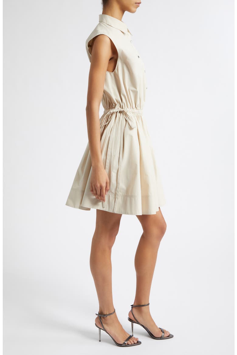 Tristan Sleeveless Shirtdress, Alternate, color, OYSTER GRAY