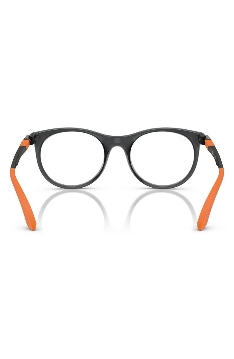 Ray-Ban Kids' 47mm Phantos Optical Glasses, Alternate, color, Grey