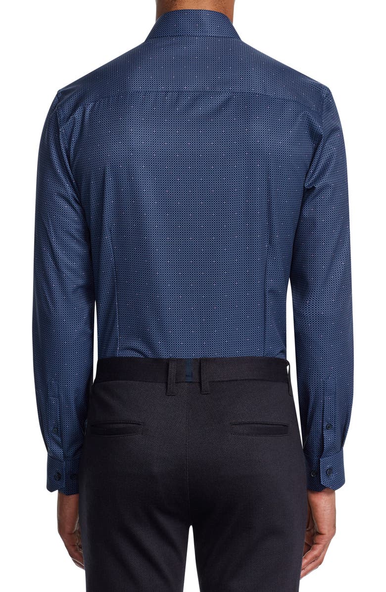 W.R.K Trim Fit Stretch Check Performance Dress Shirt, Alternate, color,