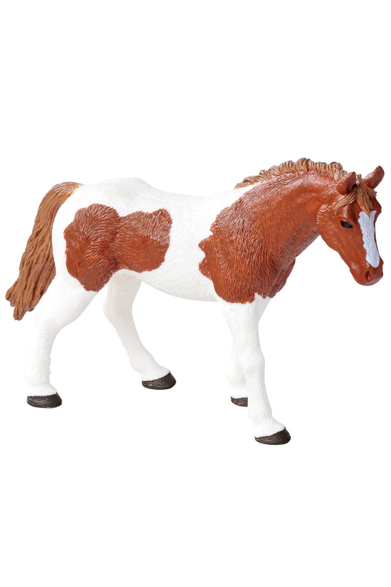 Horse Set 5 Pony Figurines Realistic Animal Toys for Kids 3+, Alternate, color, Multicolored