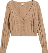 BP. Mixed Stitch Cardigan