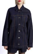 Bardot Keely Oversize Denim Jacket