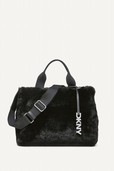 Fur handbag best sale