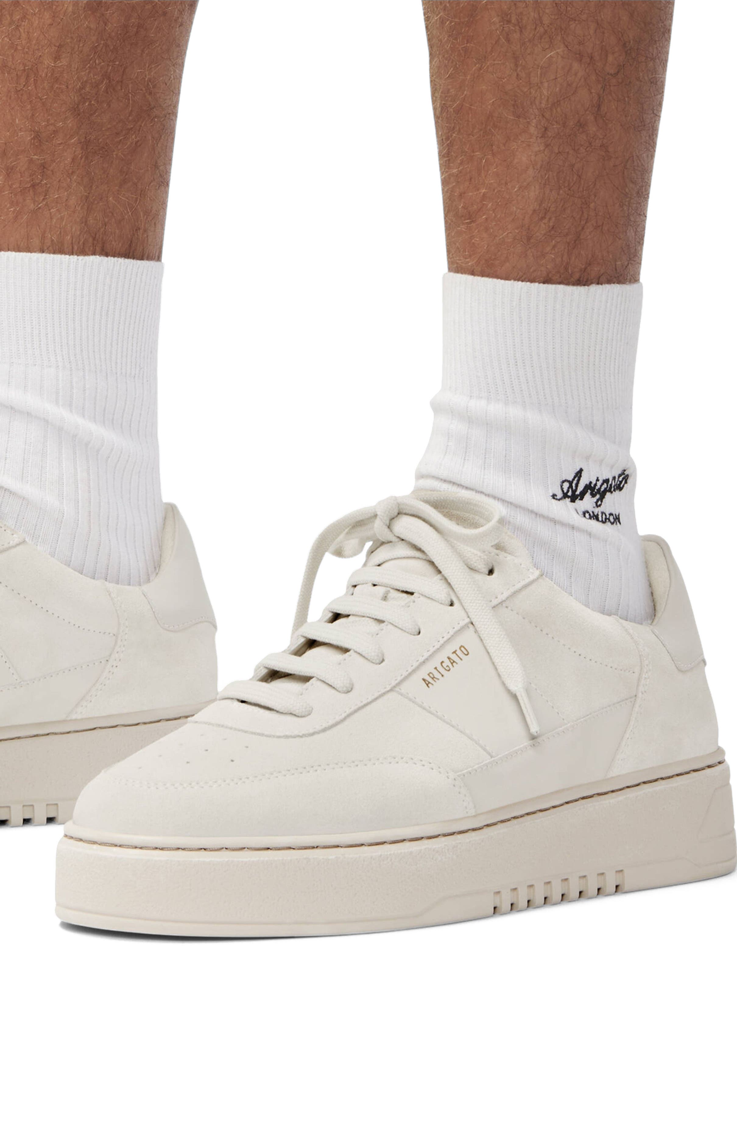 Axel Arigato Orbit Vintage Suede Sneaker, Alternate, color, Beige/Beige