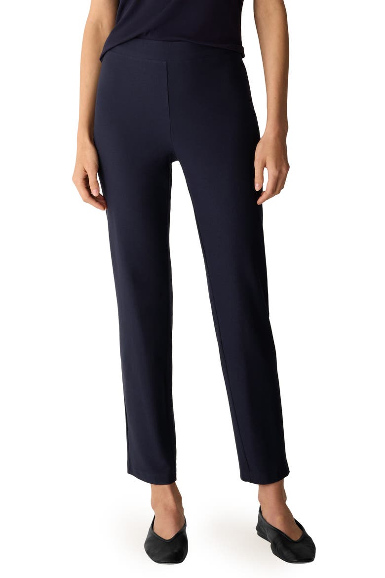 Slim Ankle Pants, Main, color, INK