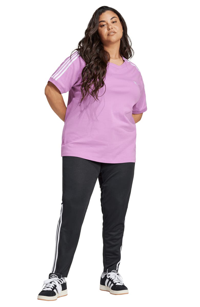 adidas Adicolor 3-Stripes Stretch Cotton T-Shirt, Alternate, color, 