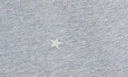 Billy T Embroidered Stars T-shirt In Heather Grey