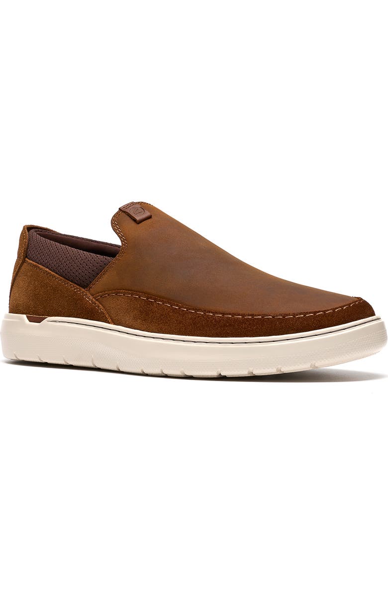 Clarks<sup>®</sup> Flexwell Step Slip-On Sneaker, Main, color, Beeswax