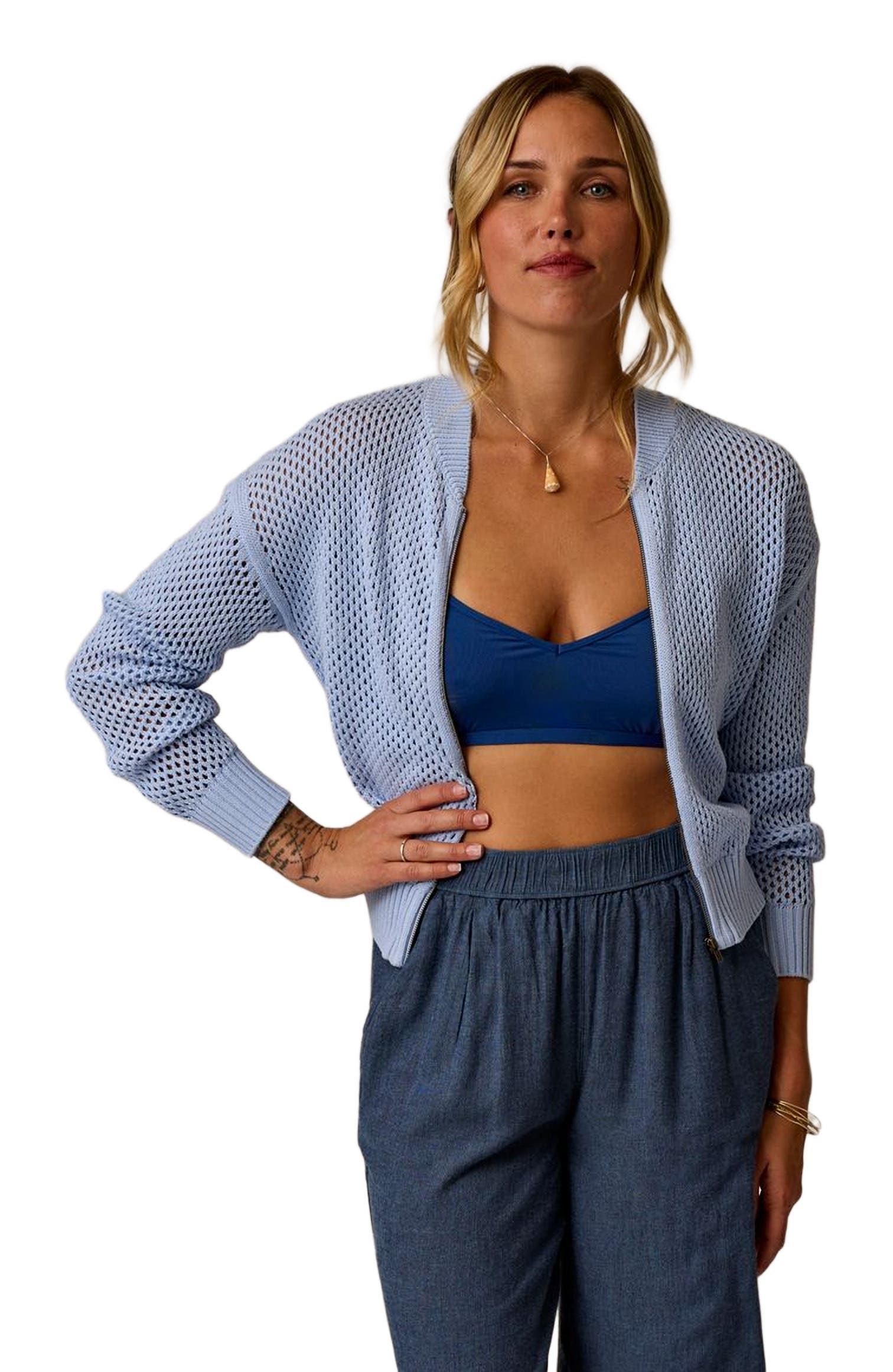 Presley Mesh Bomber - image 5