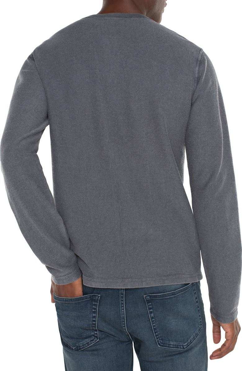 Liverpool Textured Long Sleeve Henley, Alternate, color, 