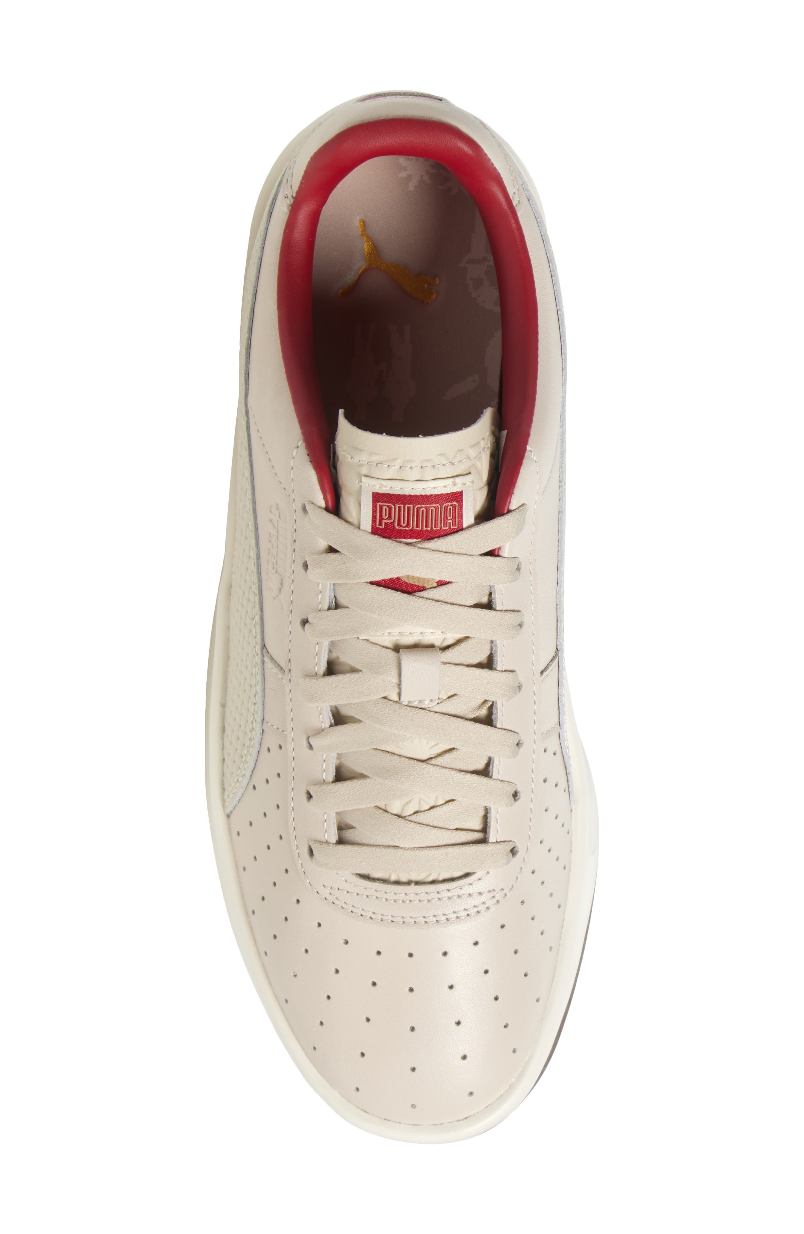 PUMA PALAIS ARTISAN GV Special Sneaker, Alternate, color, Alpine Snow-Dark Crimson