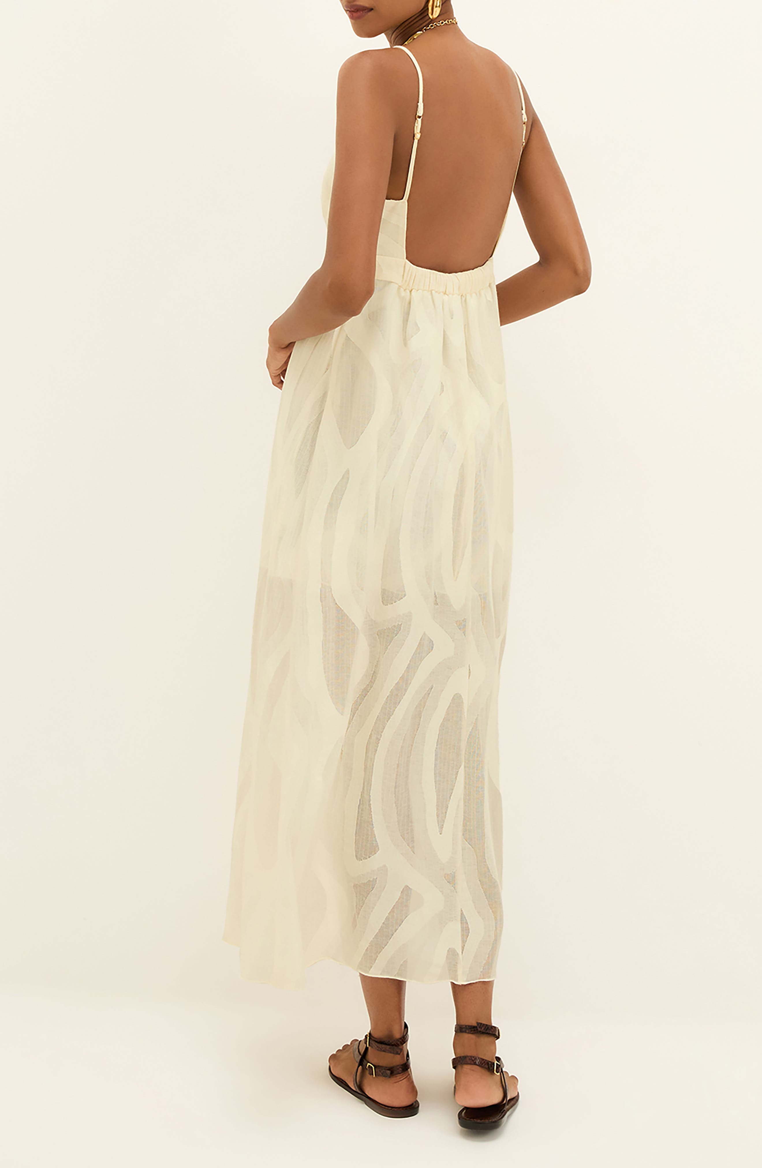 Solid Nya Maxi Dress - image 2