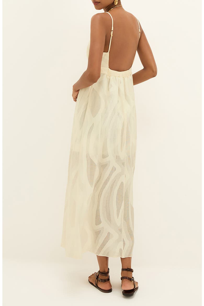 Solid Nya Maxi Dress, Alternate, color, IVORY
