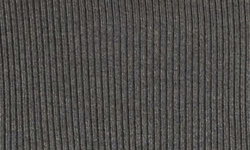 Karen Kane Rib Mock Neck Sweater In Gray