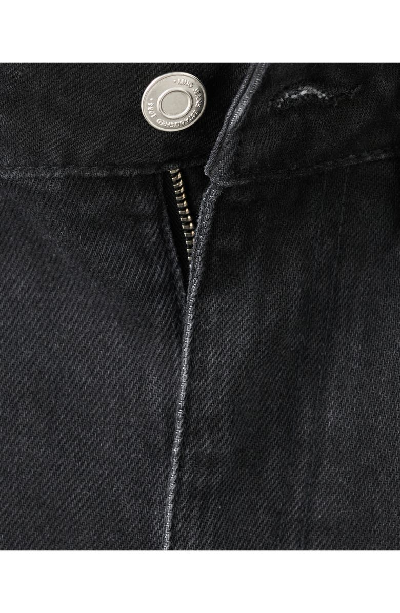 MANGO High Waist Balloon Jeans, Alternate, color, Black Denim