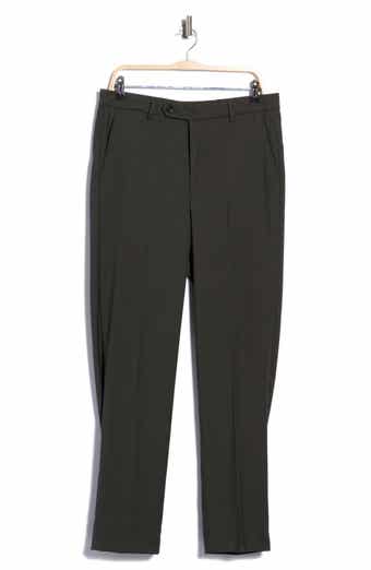 Flat Front Stretch Dress Pants