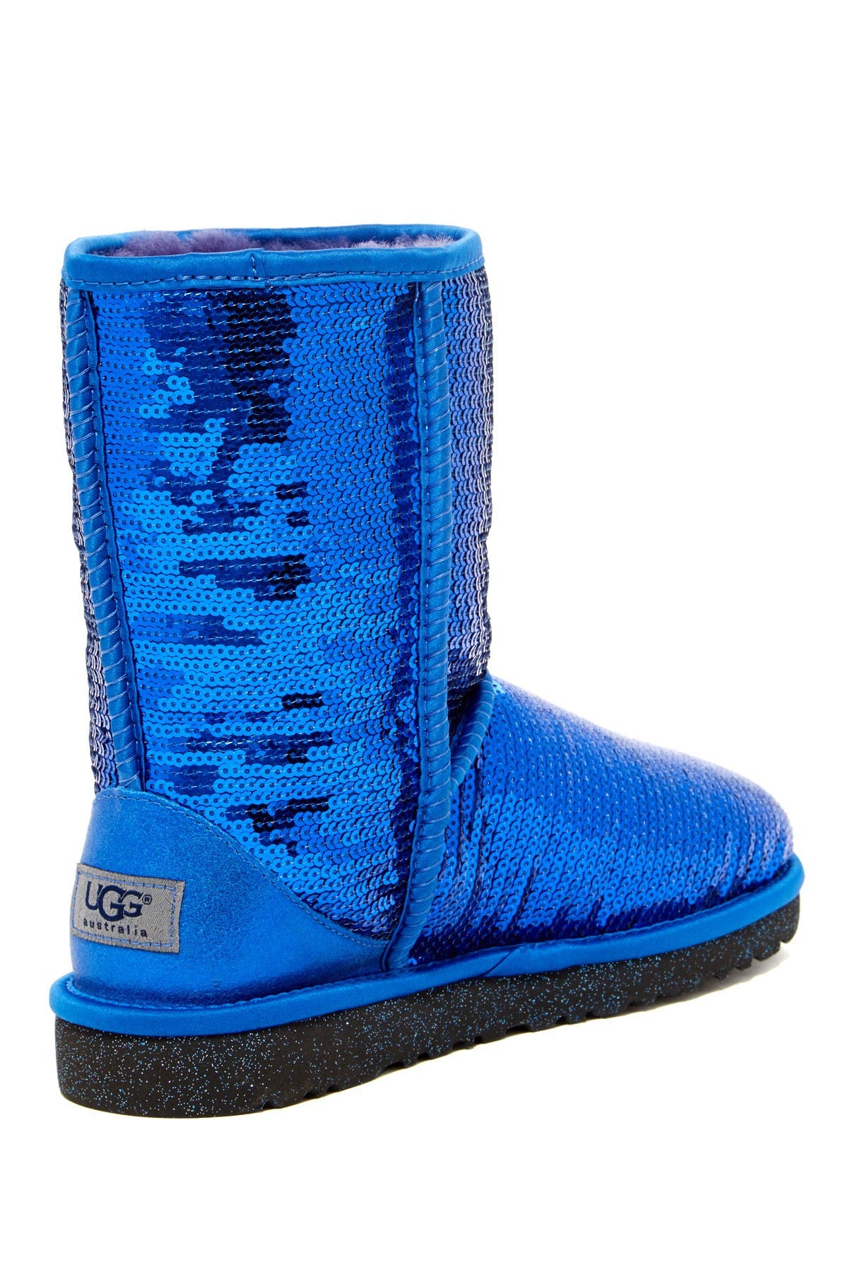 UGG<sup>®</sup> Classic Short with Sparkles Boot, Alternate, color, 