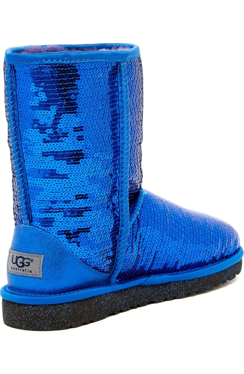 UGG<sup>®</sup> Classic Short with Sparkles Boot, Alternate, color,