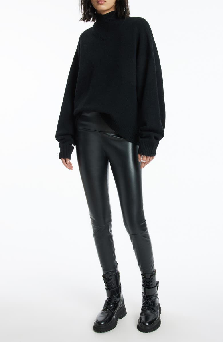 AllSaints A Star Funnel Neck Sweater, Alternate, color, 