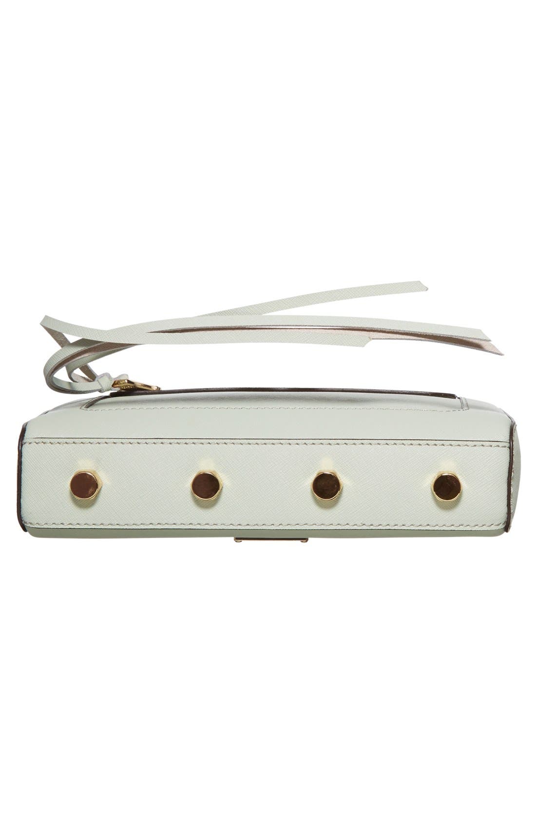 'Avery' Crossbody Bag, Alternate, color, PALE SAGE/ LIGHT GOLD