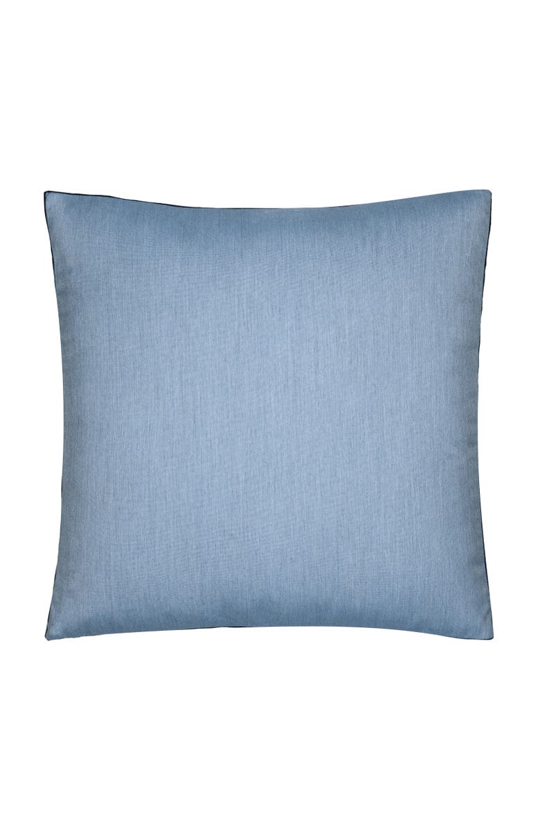 Elaine Smith Ocean Banded Box Indoor & Outdoor Woven Accent Pillow, Main, color, Ocean