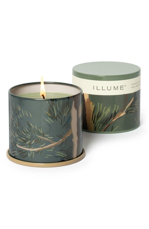 Large Tin Candle