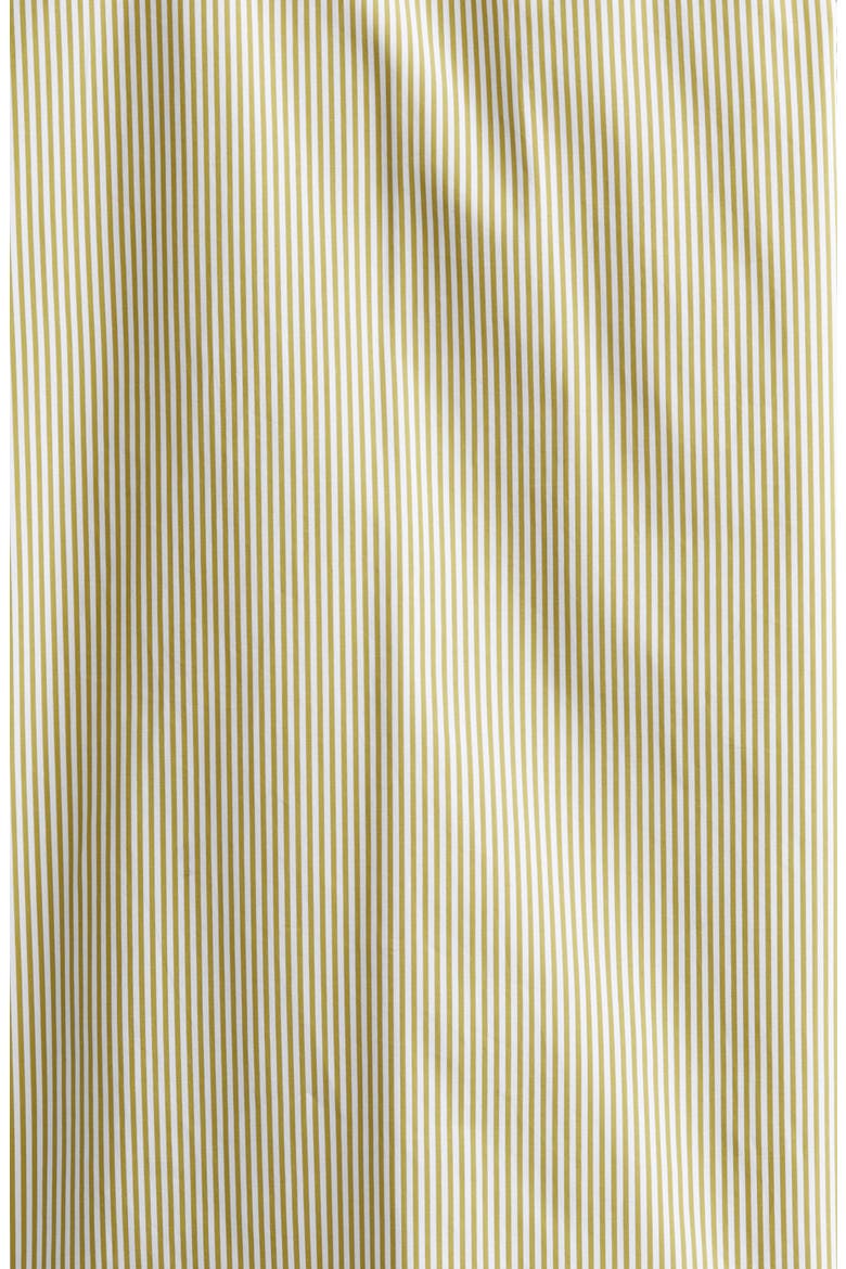 Classic Stripe Cotton Poplin Button-Up Shirt, Alternate, color, KHAKI/ BLANC